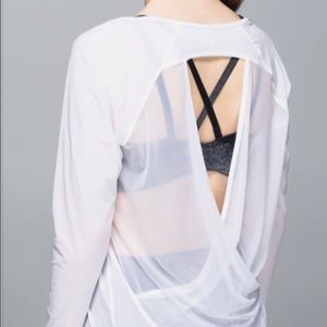 Lulu Lemon If You’re Lucky Long Sleeve Tee